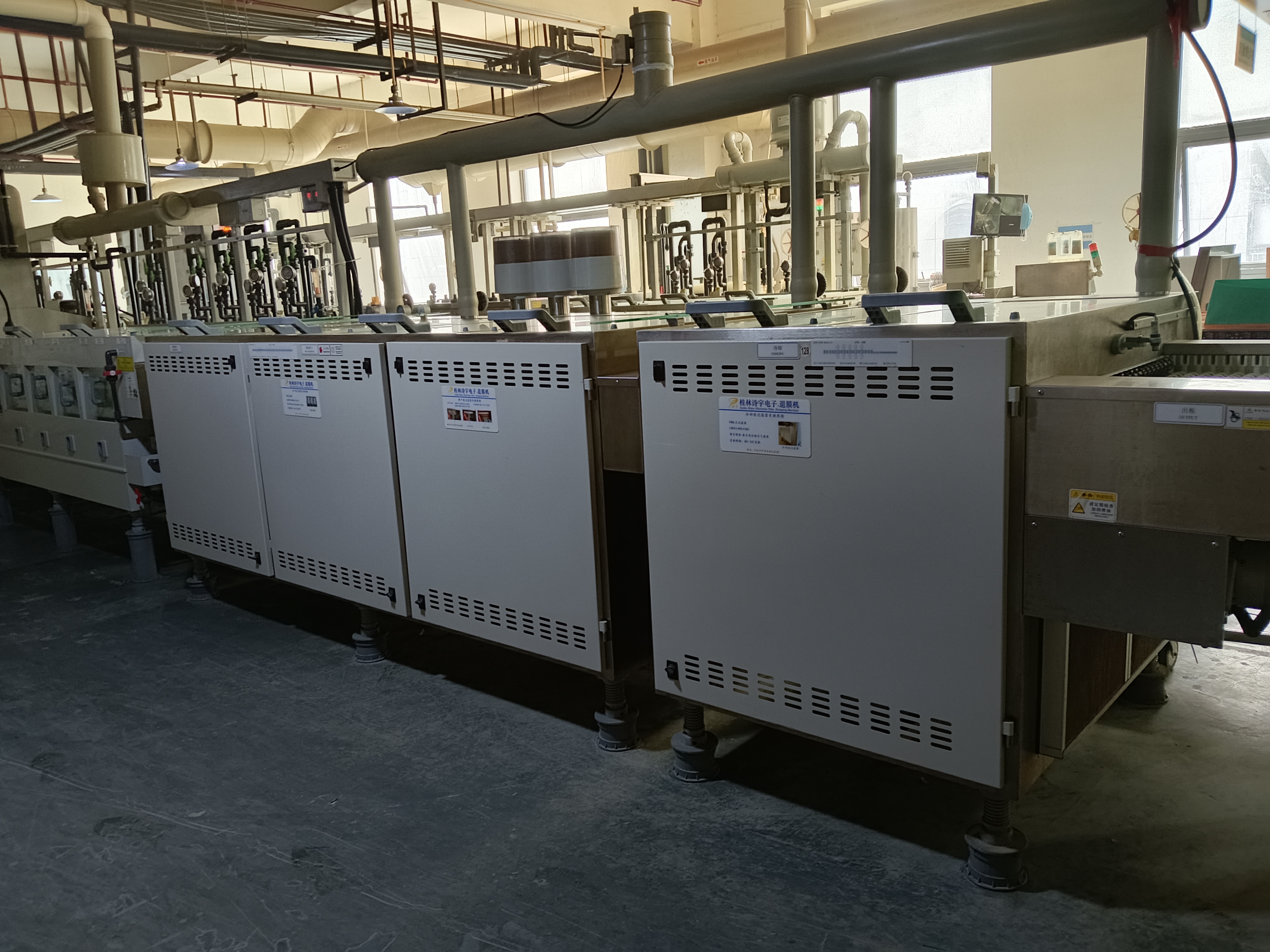 Dongguan Xingqiang Circuit Board Technology Co., Ltd. factory production line