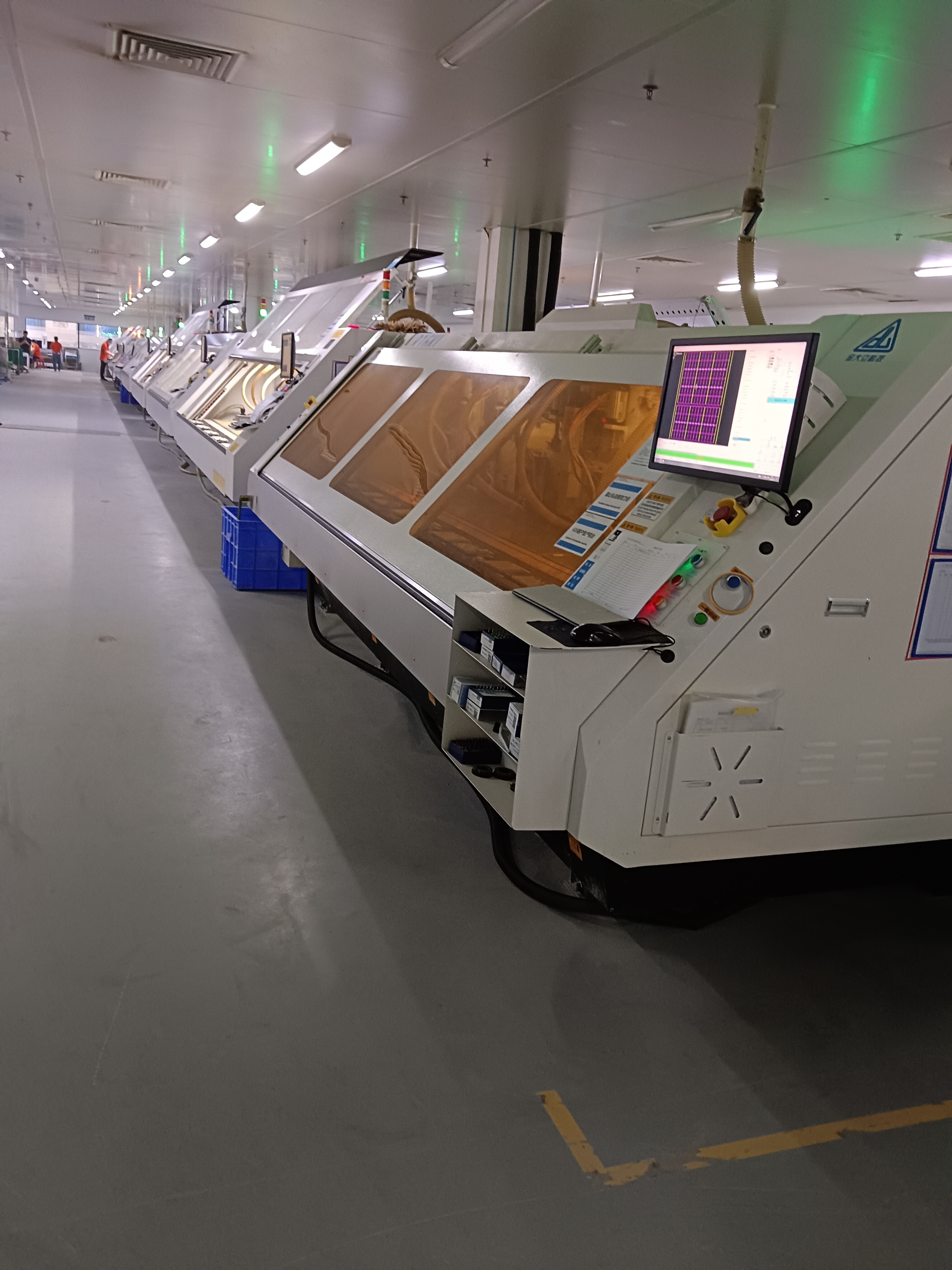 Dongguan Xingqiang Circuit Board Technology Co., Ltd. factory production line