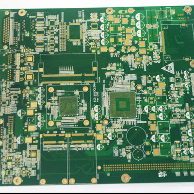 10 層カスタム産業用制御 PCB ボード BGA + 浸漬金表面プロセス