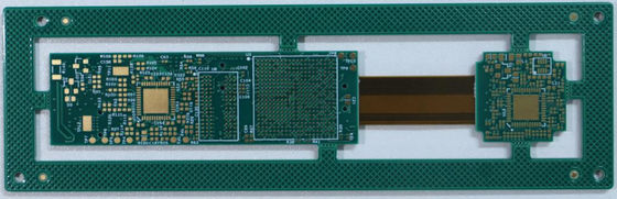 Gold Plated Flexible Rigid PCB Board 4 Layer FR4 Circuit Board OEM Service