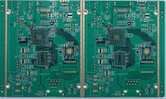 Buried Gold High Density Interconnect HDI PCB Thick Copper Circuit Board 8 Layer