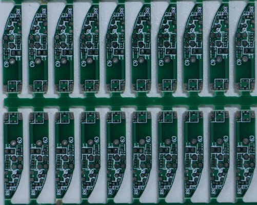 구멍 디자인 OEM 서비스를 통해 FR4 녹색 오일 땜납 마스크 PCB 보드