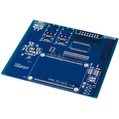 Custom Blue Ink Double Sided Spray Solder PCB Automotive Circuit Board HASL Surface