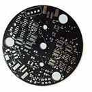 Black Oil Spray Solder Double Sided Circuit Board FR4 Material HASL Dual Sided PCB