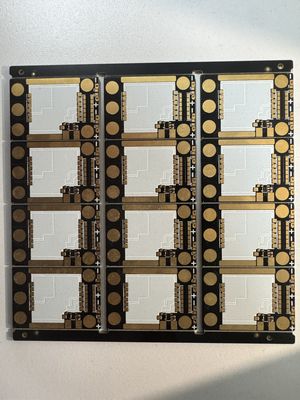FR4 Material Black Oil Drone Circuit Board PCB With ENIG Surface Treatment