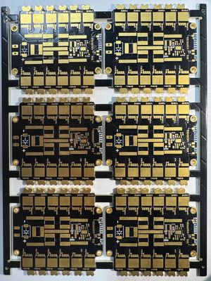 Green / Black Solder Mask UAV Flexible PCB Board Double Sided Multilayer