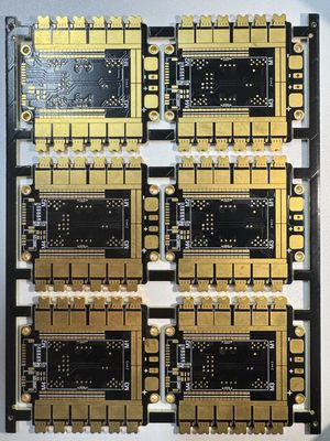 Estrutura de múltiplas camadas placa de PCB de alta densidade 8 camada HD PCB para comunicação precisa