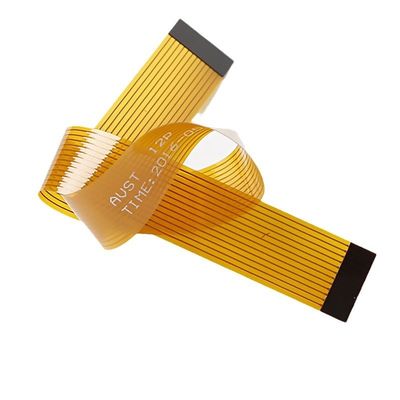 OEM Flexible PCB Board With Yellow Cover Film , Highly Flexible Consumer Electronics PCB
