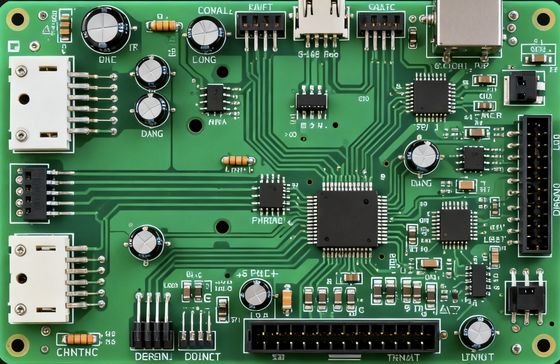 Custom PCB Assembly Featuring Flame Retardancy and Surface Finishing HASL/OSP/ENIG