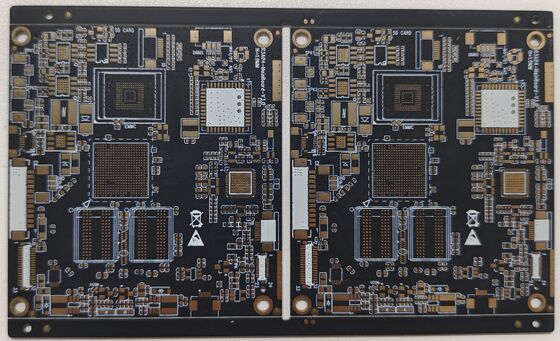 Custom Black Oil Immersion Gold PCB High‑Precision PCB Manufacturing Service