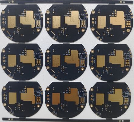 Professional ENIG PCB Custom Panelization Black Solder Mask for High-End Electronics