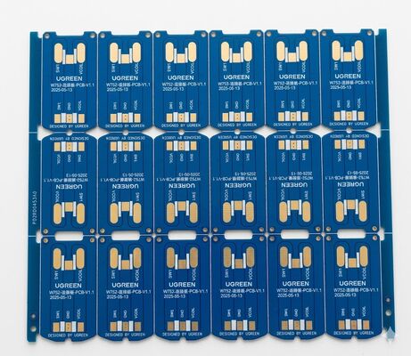 Custom Double-sided PCB 2-Layer FR-4 with ENIG Gold-Plated RoHS & ISO Certified High TG FR4 Material