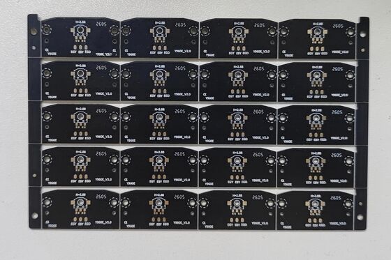 Customized Black Double Sided PCB FR-4 Precision Craft for Industrial Equipment