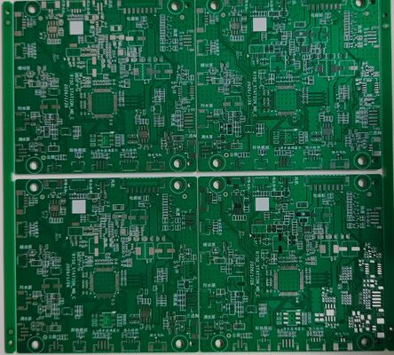 Custom 6-Layer PCB Board with Green Solder Mask and HASL Surface for Electronic Applications