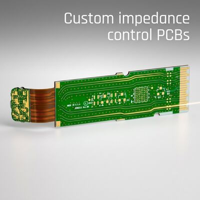 Custom Rigid and Flexible PCB Impedance Controlled & Low Signal Loss for Wearable Devices