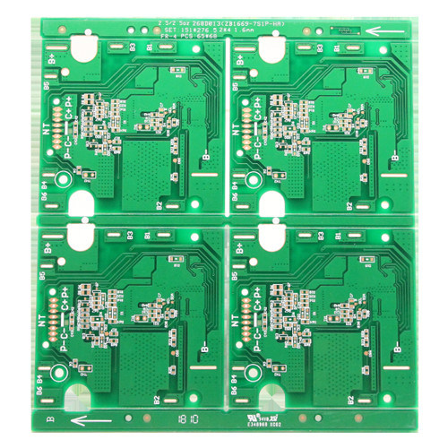 Custom 6-Layer HDI PCB for Automotive Green Solder Mask ENIG/HASL LF Surface Finish