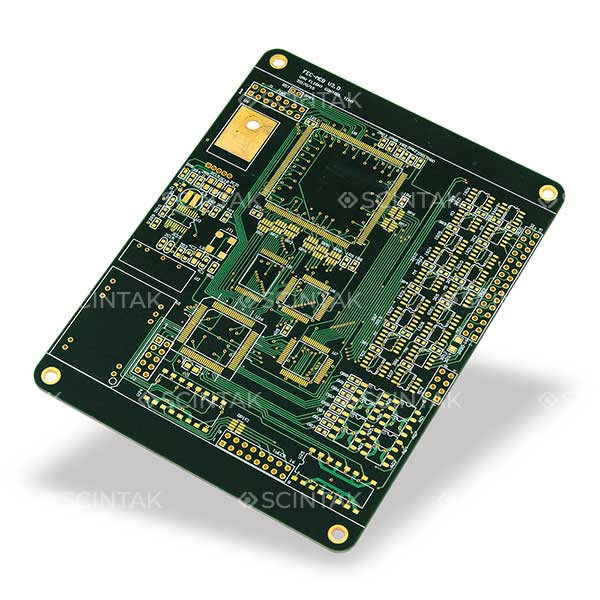 طراحی کوچک‌سازی ماسک لحیم کاری روغن سبز PCB با تراکم بالا