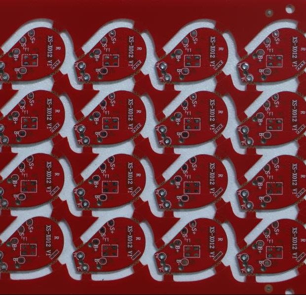 레드 오일 양면 PCB 보드 OSP 표면 처리 옵션 두께