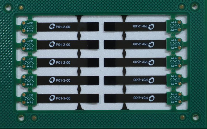 Double Sided Rigid Flex PCB Soft And Hard Composite PCB Board 1.2mm Thinknes