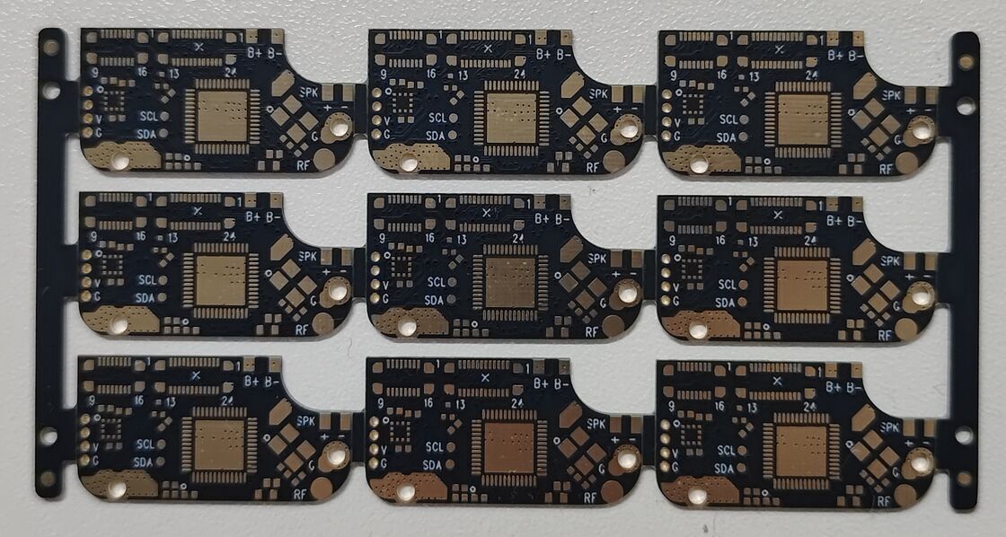 Fabricación personalizada de PCB multicapa con oro de inmersión para dispositivos inalámbricos