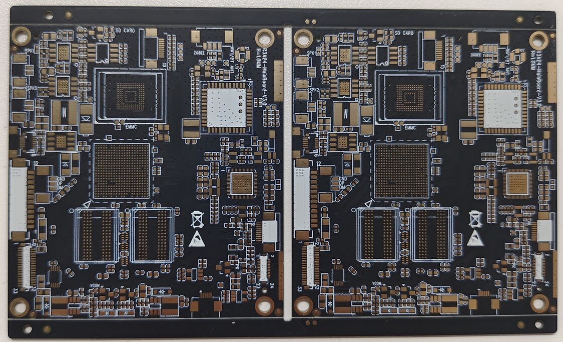 Custom Black Oil Immersion Gold PCB High‑Precision PCB Manufacturing Service
