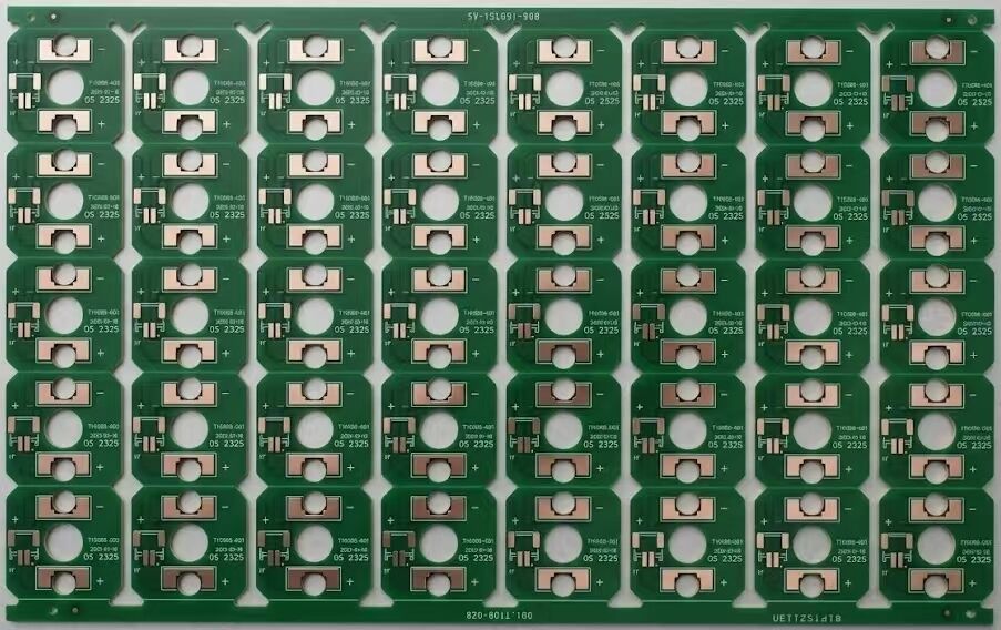 Custom 2 Layer PCB FR-4 1oz Copper Gold Fingers for Energy Storage with HASL/ENIG Option
